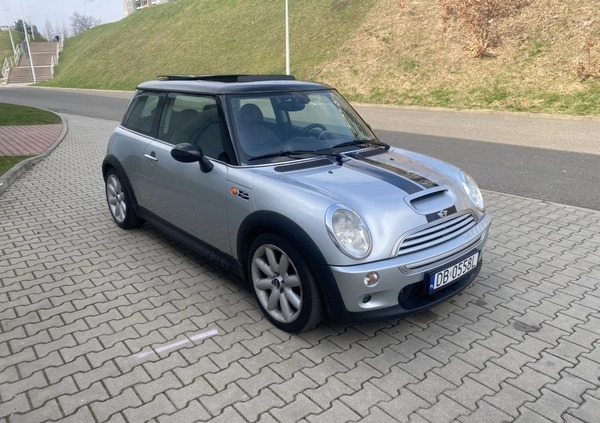 MINI Cooper S cena 15900 przebieg: 239000, rok produkcji 2004 z Świebodzice małe 79